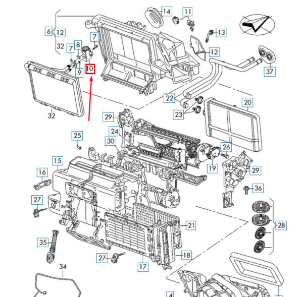 8W0820679 - NEW AUDI Q5 80A AIR CONDITIONER EXPANSION VALVE 8W0820679 ORIGINAL