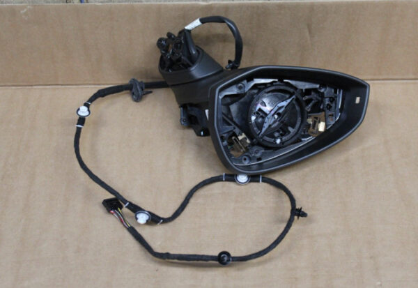 8W6857409CH9B9 - NEW AUDI A5 F5 FRONT LEFT SIDE WING MIRROR RHD 8W6857409CH9B9 ORIGINAL