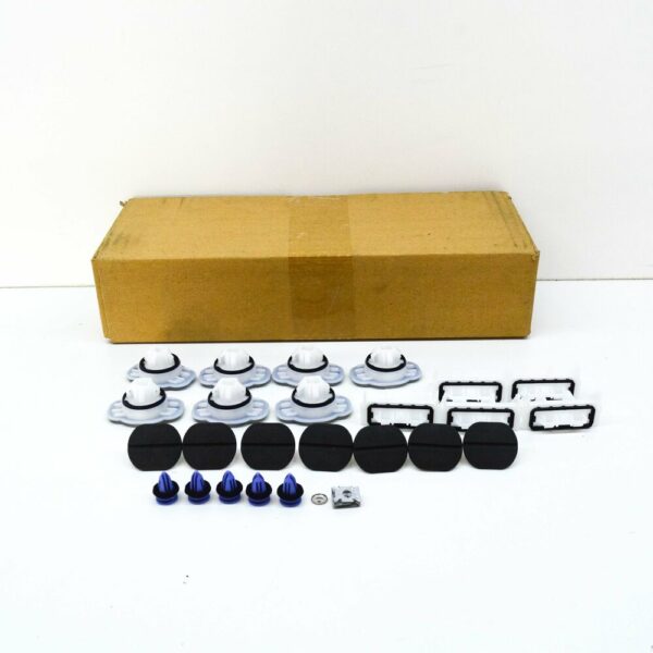 8W6898909B - NEW AUDI RS5 8W6 SIDE SKIRT 1 SET ATTACHMENT PARTS 8W6898909B