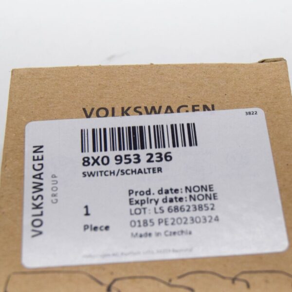 8X0953236 - AUDI A1 MK1 FRONT BONNET MICRO SWITCH 8X0953236 NEW