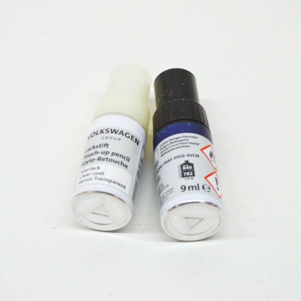 LST0M2X5Q - NEW AUDI VW SCUBA BLUE METALLIC TOUCH UP PAINT SET LST0M2X5Q ORIGINAL