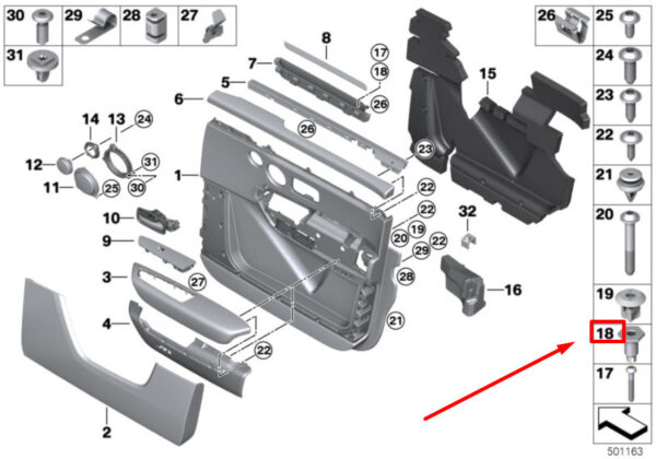 07147220168 - NEW BMW X3 F25 FRONT TRIM COMPENSATOR BUSH 7220168 07147220168 GENUINE