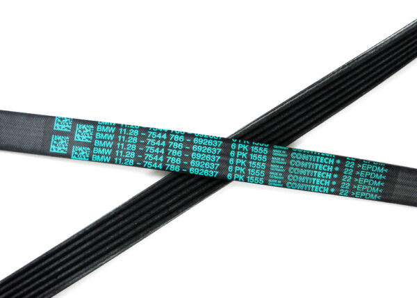 11287631818 - NEW BMW E65 E66 SALOON ACCESSORY RIPPER DRIVE BELT 7631818 02-02 GENUINE