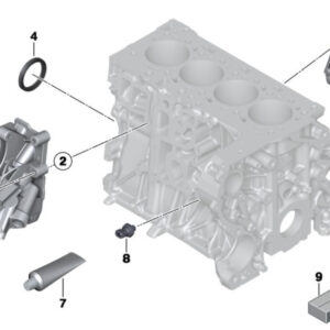 11518512444 - NEW MINI -LANDSMANN R60 ENGINE UNIT SUPPORT 11518512444 8512444 GENUINE