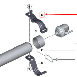 13328591939 - NEW MINI -LANDSMANN F60 FUEL STRAINER BRACKET 8591939 13328591939 GENUINE