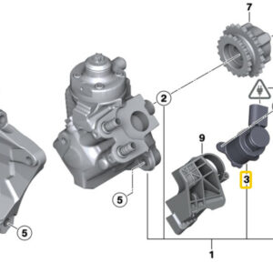 13518574787 - New Genuine BMW MINI Diesel Engine Flow-Control Valve 8574787 OEM