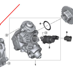 13518599773 - NEW BMW 4 COUPE F32 FUEL PUMP BRACKET 13518599773 8599773 ORIGINAL