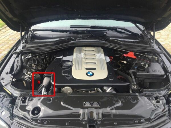 13717790056 - New Genuine BMW 5 Series 03-10 E60 E61 Engine Air Intake Hose Pipe 7790056 OEM