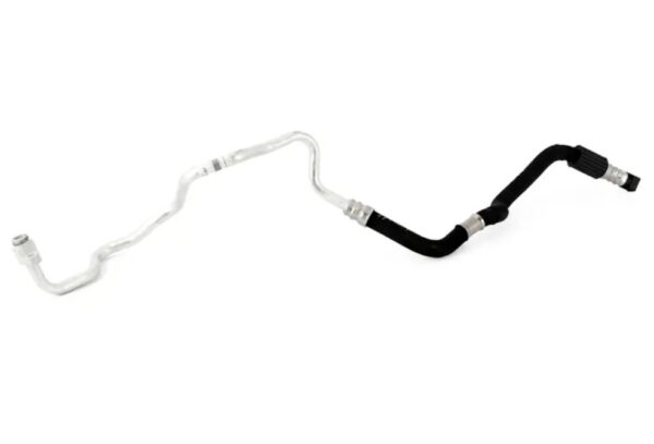 17227576397 - NEW BMW X5 E70 REAR ENGINE OIL COOLER LINE 17227576397 7576397 ORIGINAL