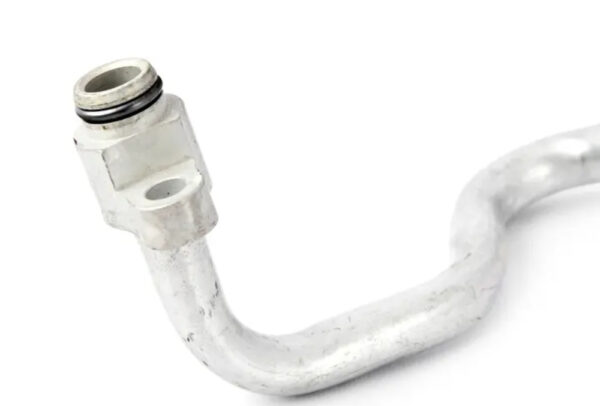 17227576397 - NEW BMW X5 E70 REAR ENGINE OIL COOLER LINE 17227576397 7576397 ORIGINAL