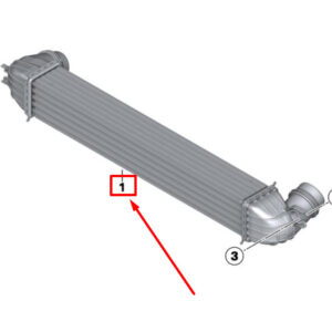 17518506904 - NEW MINI -LANDSMANN R60 INTERCOOLER RADIATOR 8506904 17518506904 GENUINE