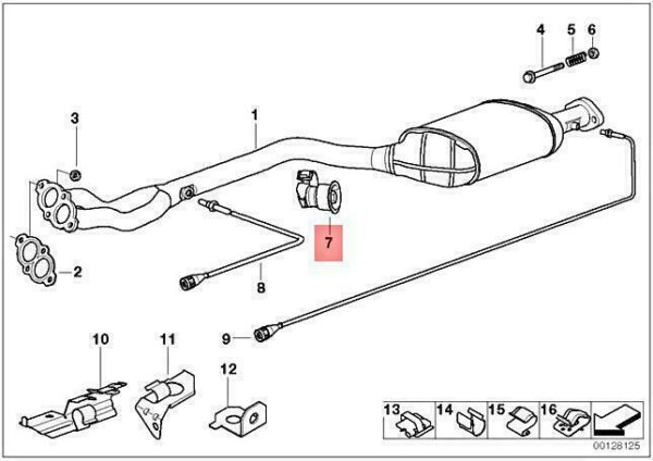 18301435672 - OEM BMW Z3 Z3 1.9 CABRIO VIBRATION ABSORBER 18301435672 GENUINE NEW