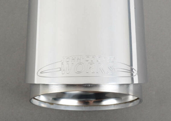 18302355304 - New Genuine MINI COOPER F55 S F56 S F57 S Exhaust Jcw Tail Pipe Chrome 2355304