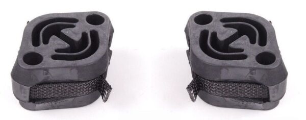 18302753085 - NEW MINI R55 R56 R57 R58 R59 R59 RUBBER MOUNT FLUE GAS PENDANT PAIRS 2753085
