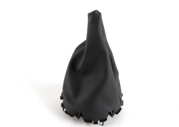 25110393568 - NEW MINI R50 R52 R53 MANUAL SHIFTER BOAT PANTHER BLACK LEATHER 0393568