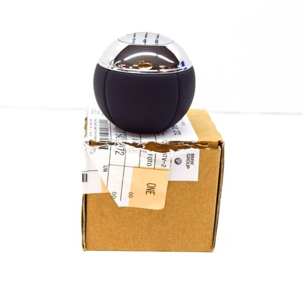 25117542272 - 2005 MINI COOPER R53 MANUAL 6 SPEED GEAR SHIFT KNOB 25117542272 NEW GENUINE
