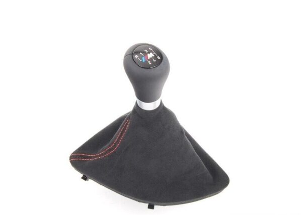 25118051315 - BMW E82 Black Leather Shiftgate 25118051315