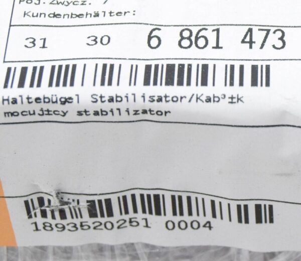 31306861473 - BMW 5 Touring G31 Front Stabilizer Stand 31306861473 NEW GENUINE