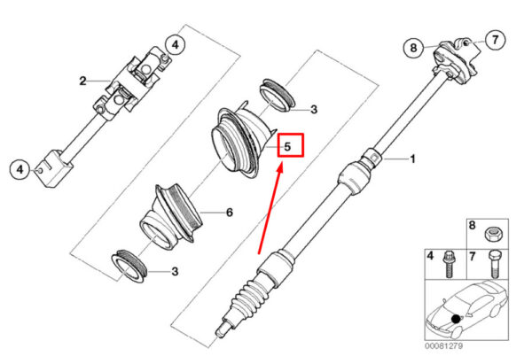 32306756672 - NEW BMW X5 E53 X5 3.0D 3.0I 4.4I 4.6IS 4.8IS SAV SAV CUP 32306756672 00-05