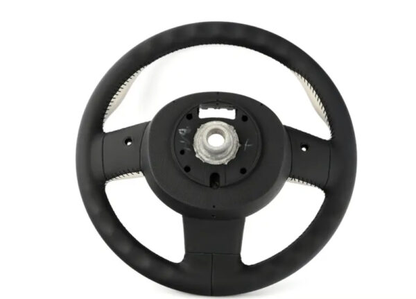 32306855736 - Mini Clubman R55 Leather Sports Steering Wheel 3230685736, NEW, Original