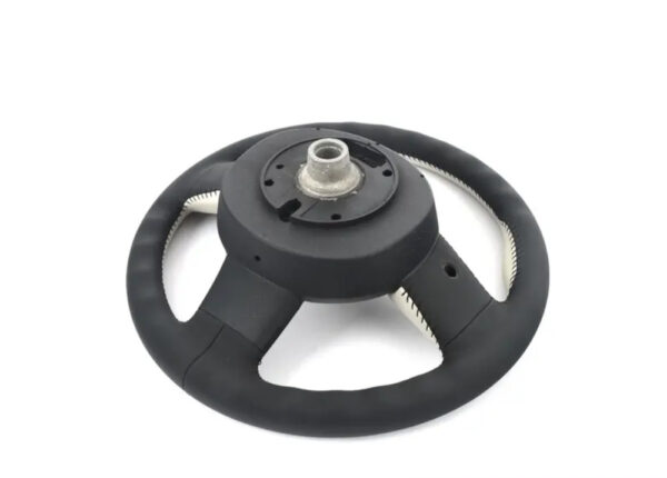 32306855736 - Mini Clubman R55 Leather Sports Steering Wheel 3230685736, NEW, Original