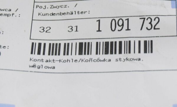 32311091732 - BMW 5 E39 Steering Lock Carbon Pin 32311091732 1091732 NEW GENUINE