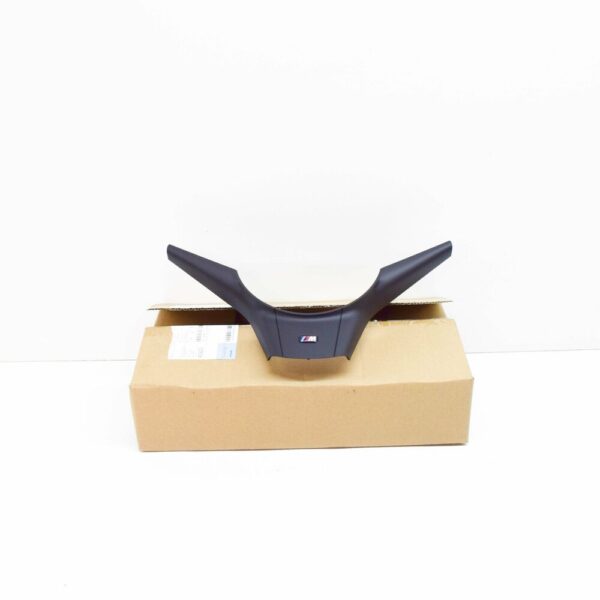 32347841044 - NEW BMW E60 E61 E63 E64 M5 M6 M STEERING WHEEL TRIM 32347841044 05-09 ORIGINAL