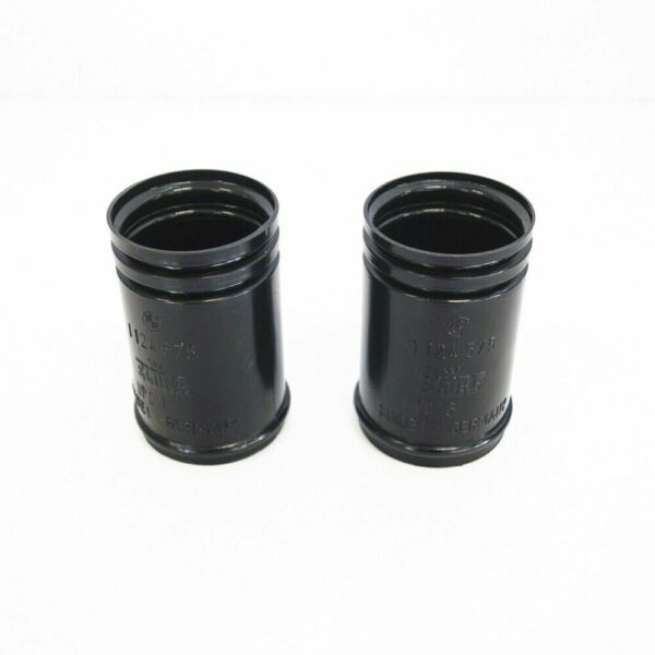 33521124575 - OEM BMW 5 E28 REAR SHOCK ABSORBER COVERS SET 33521124575 1124575 GENUINE