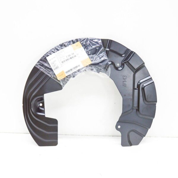 34112283724 - BMW 1 Coupe M E82 front right brake disc protector 2283724 NEW REAL