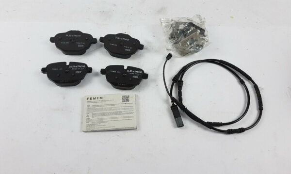 34212456869 - NEW BMW X3 F25 REAR BRAKE PADS 2456869 34212456869 ORIGINAL