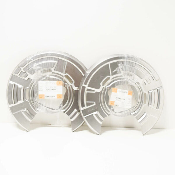 34216778253 - NEW BMW 5 F10 REAR PROTECTION DISC PLATE SET 34216778253 34216778254 OEM