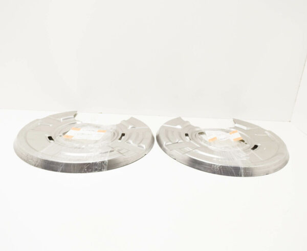 34216778253 - NEW BMW 5 F10 REAR PROTECTION DISC PLATE SET 34216778253 34216778254 OEM