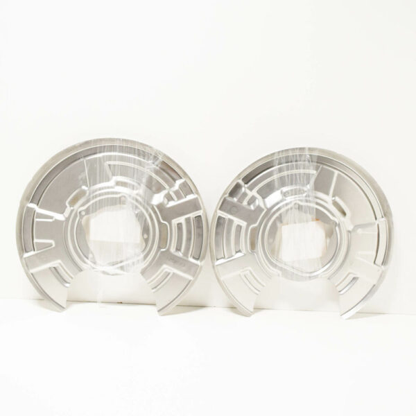 34216778253 - NEW BMW 5 F10 REAR PROTECTION DISC PLATE SET 34216778253 34216778254 OEM