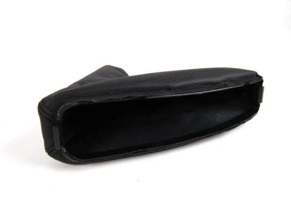 34408227928 - New Genuine BMW 3' E46 Schwarz Leather Handbrake Lever Cover 8227928 OEM