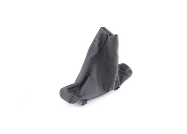 34427059893 - NEW BMW 5 E60 LEATHER HANDBRAKE LEVER COVER LHD 7059893 34427059893 ORIGINAL