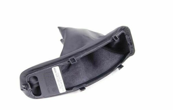 34427155625 - New Genuine BMW E90-E93 Black Leather Handbrake Lever Cover RHD 7155625 OEM