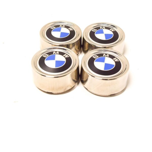 36131114180 - BMW 3 E30 Wheel Center Caps SET x4 361311140 111180 NEW GENUINE