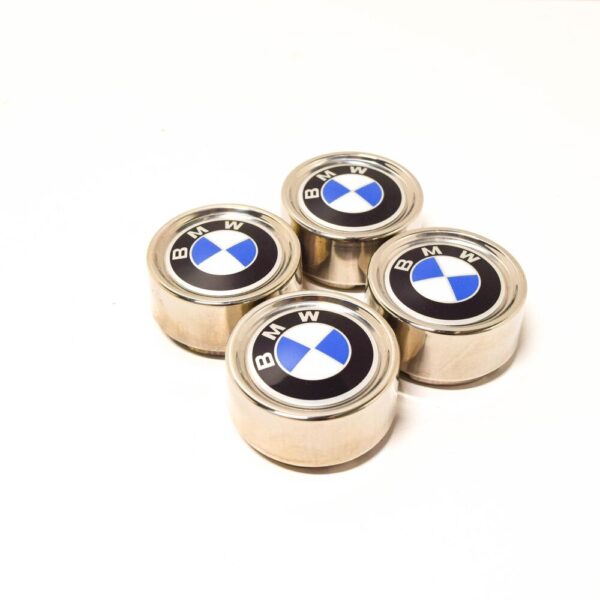 36131114180 - BMW 3 E30 Wheel Center Caps SET x4 361311140 111180 NEW GENUINE