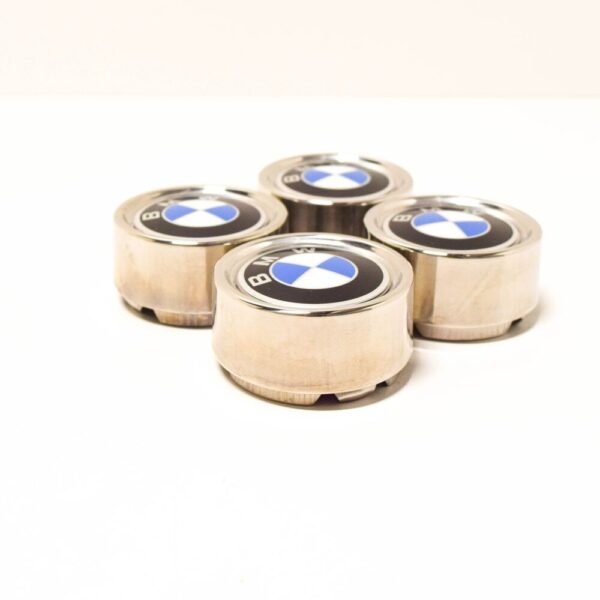 36131114180 - BMW 3 E30 Wheel Center Caps SET x4 361311140 111180 NEW GENUINE
