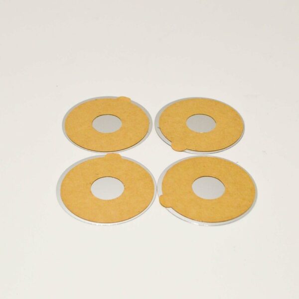 NEW BMW E12 E3 E9 WHEEL CENTER HUB EMBLEM BADGE 4 PIECE 36131181105 - Image 4