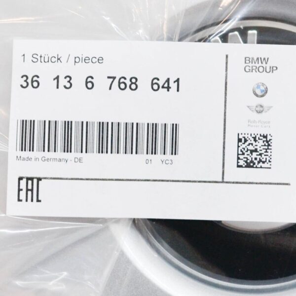 36136768641 - New BMW 5 E34 Wheel Center Hub Cap 36136768641 6768641