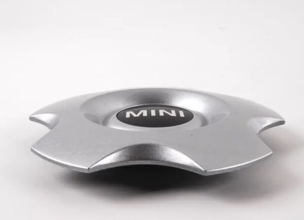 36136771000 - NEW MINI 16" R102 HUB CAP WITH MINI LOGO - SILVER 4X SET 6771000 GENUINE