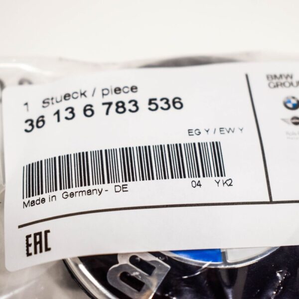 36136783536 - BMW 1 F21 Wheel Center Hub Cap 1X 36136783536 NEW OEM
