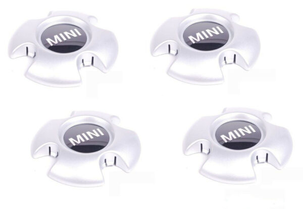36136862440 - MINI Cooper Clubman R55 Wheel Center Wheel Cap 4-Piece Set 36136862440 NEW