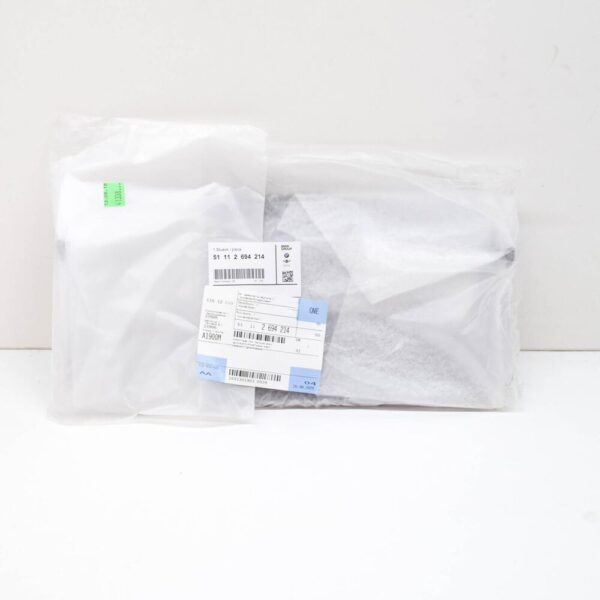 51112694214 - BMW 5 E39 M license plate holder front 51112694214 NEW ORIGINAL