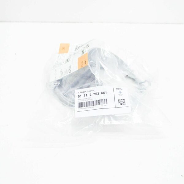51112753661 - OEM MINI R55 R56 R57 FRONT BUMPER CHROME N/S LEFT FOG LIGHT GRILL NEW GENUINE