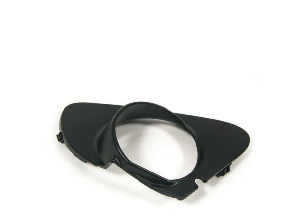 51117008820 - NEW BMW E63 E64 FRONT BUMPER BLACK TRIM COVERS PAIR LOWER CENTRE GENUINE
