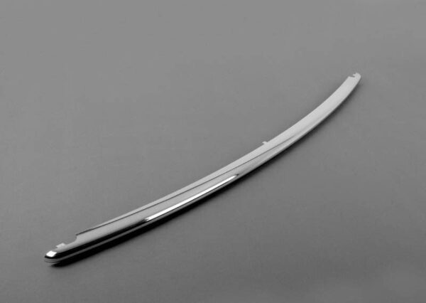 51117127936 - NEW MINI R50 R52 FRONT T-BUMPER AIR INTAKE CHROME TRIB JS 7127936 GENUINE
