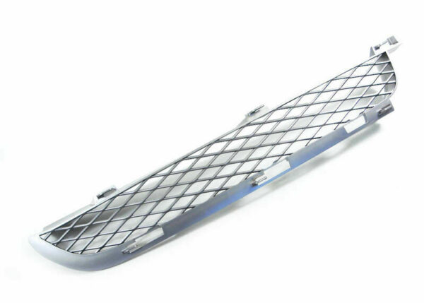 51117130458 - New Genuine BMW X5 E53 Set Of Front Bumper Upper Titanium Grills 7130458 7130457