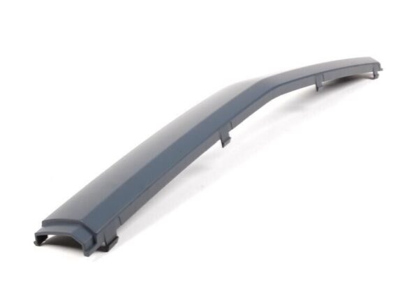 51117142184 - BMW E65 Front Bumper License Plate Number Removes Strip Trim Genuine 5111714218